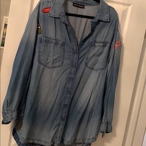 Love & Legend Jean Loose Top